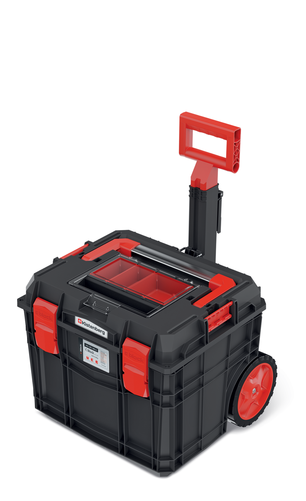 Verktøykasse med hjul C BLOCK ALU LOG 40 KXCA454040 - 4C