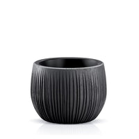Doniczka BETON BOWL - czarny