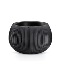 Doniczka BETON BOWL - czarny