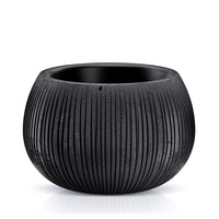 Doniczka BETON BOWL - czarny