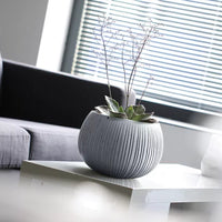 Doniczka BETON BOWL - czarny