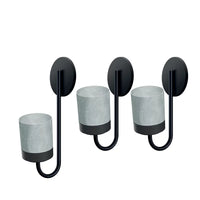 Zestaw kwietników BLOOMIE HANGER SET - beton