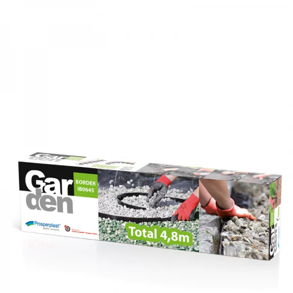 Obrzeże trawnikowe BORDER 0645 - czarny