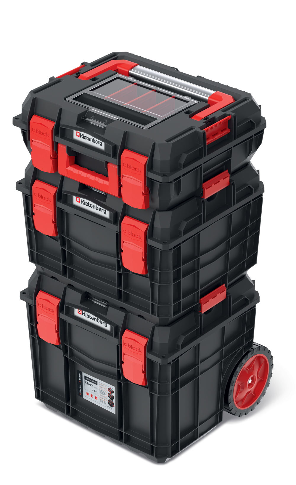 Verktøykassesett C BLOCK ALU LOG KXCAS454085