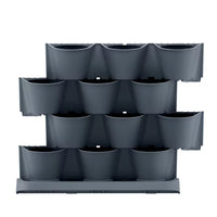 Ogród wertykalny stojący - CASCADE GARDEN - antracyt