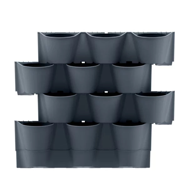 Ogród wertykalny wiszący  - CASCADE WALL - antracyt