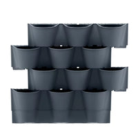 Ogród wertykalny wiszący  - CASCADE WALL - antracyt