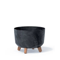 Doniczka Gracia Beton Effect-antracyt