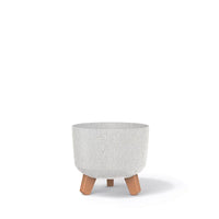 Doniczka Gracia Eco Wood-antracyt eco-FSC mix credit-DNV-COC-002260