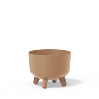 Doniczka Gracia Eco Wood-antracyt eco-FSC mix credit-DNV-COC-002260
