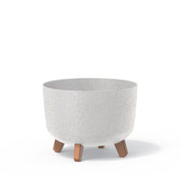 Doniczka Gracia Eco Wood-antracyt eco-FSC mix credit-DNV-COC-002260