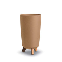 Doniczka Gracia Tubus Slim Eco Wood-antracyt-FSC mix credit-DNV-COC-002260