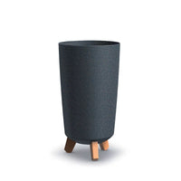 Doniczka Gracia Tubus Slim Eco Wood-antracyt-FSC mix credit-DNV-COC-002260