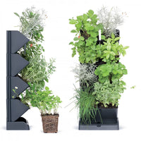 Ogród wertykalny stojący  - MINI CASCADE- antracyt