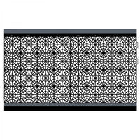 Kratka ażurowa MOSAIC - czarny