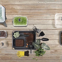 Zestaw mini szklarni - RESPANA TABLE TOP SEED STARTER SET - antracytowy