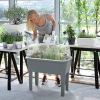 Szklarnia RESPANA PLANTER SET - antracytowy