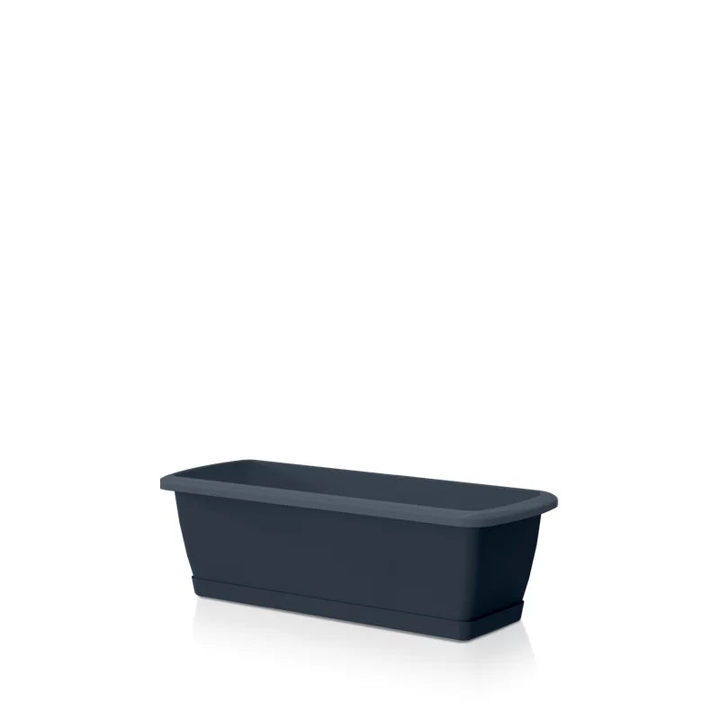 Skrzynka balkonowa z podstawką RESPANA SET - brąz