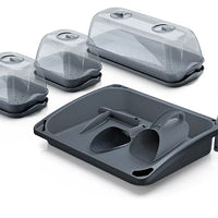 Zestaw mini szklarni - RESPANA TABLE TOP SEED STARTER SET - antracytowy