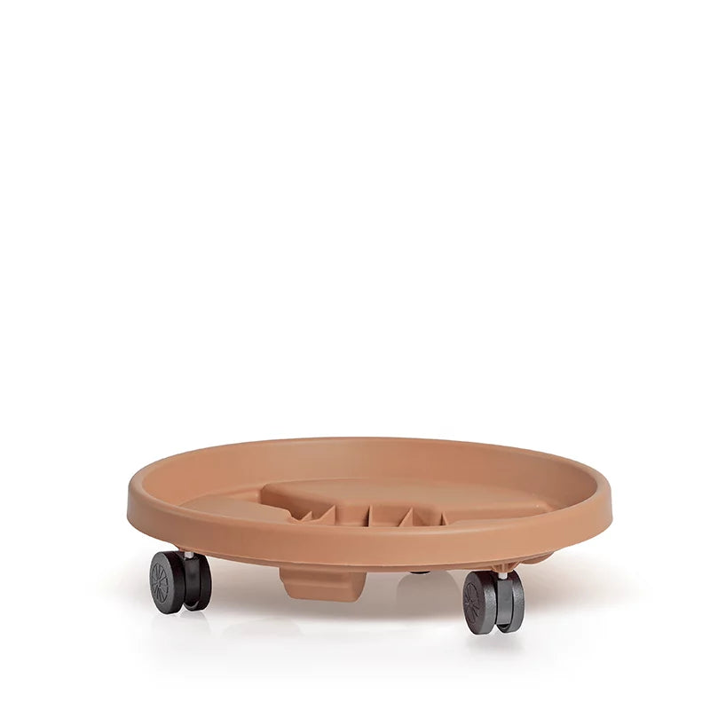 Podstawka na kółkach RONDO - terakota