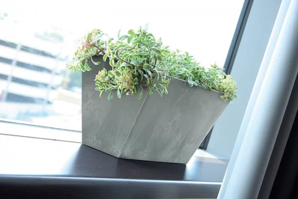 Doniczka TUBUS CASE BETON EFFECT - beton