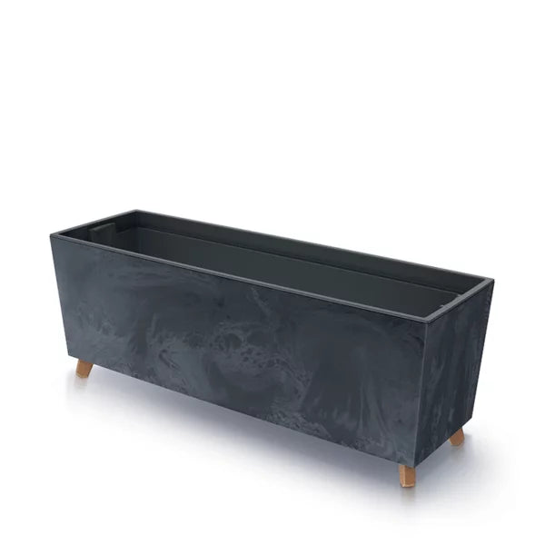Doniczka URBI CASE BETON EFFECT N - marengo