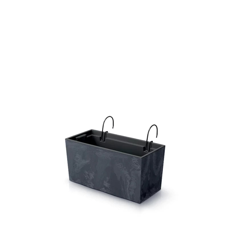 Doniczka URBI CASE BETON EFFECT W- terakota