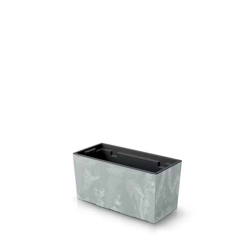 Doniczka URBI CASE MIDDLE BETON EFFECT - marengo