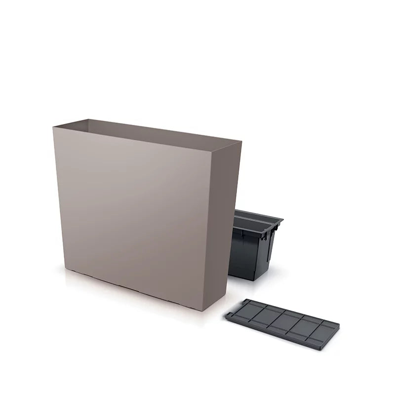 Doniczka URBI CASE TOWER - antracyt