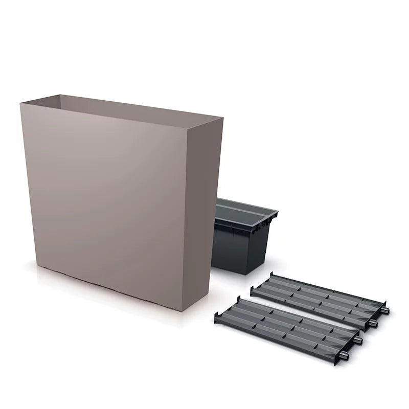 Doniczka URBI CASE TOWER - mocca