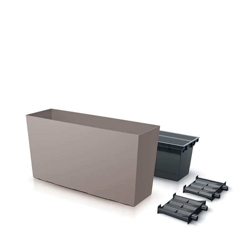 Doniczka URBI CASE MIDDLE- antracyt