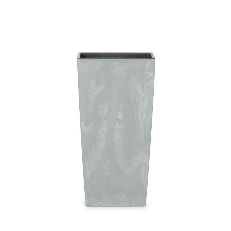Doniczka URBI SQUARE BETON EFFECT - antracyt