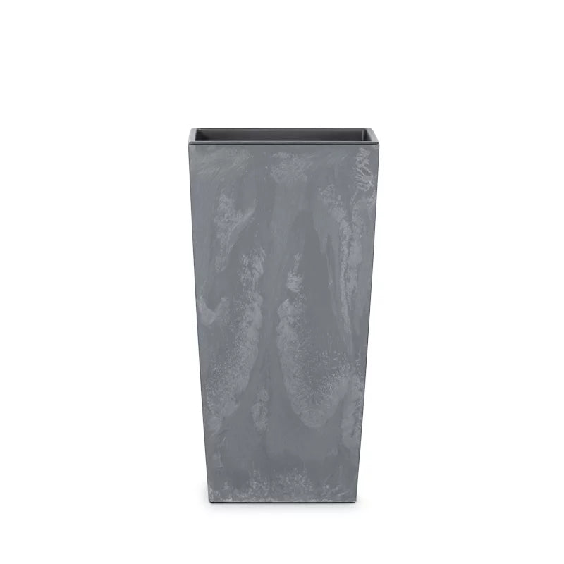 Doniczka URBI SQUARE BETON EFFECT - antracytowy