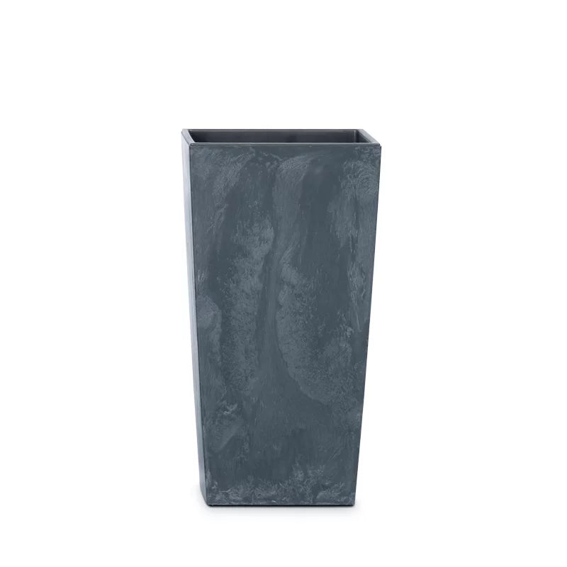 Doniczka URBI SQUARE BETON EFFECT - antracyt