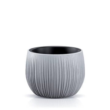 Doniczka BETON BOWL - czarny