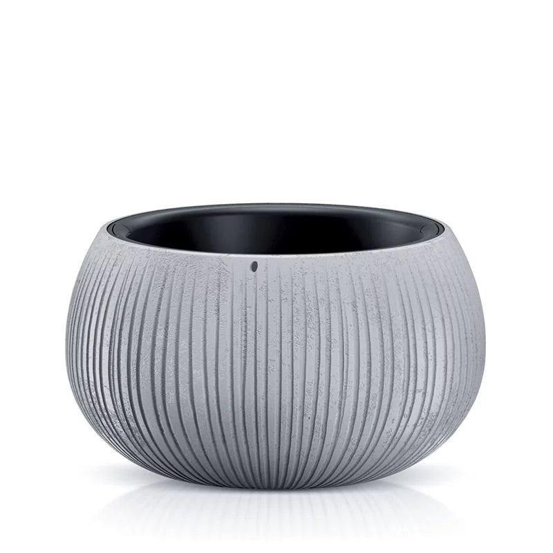 Doniczka BETON BOWL - czarny