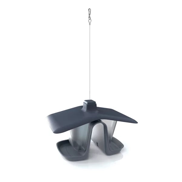 Karmnik dla ptaków BIRDYFEED DOUBLE - szary kamienny [base:405U, top:S433]