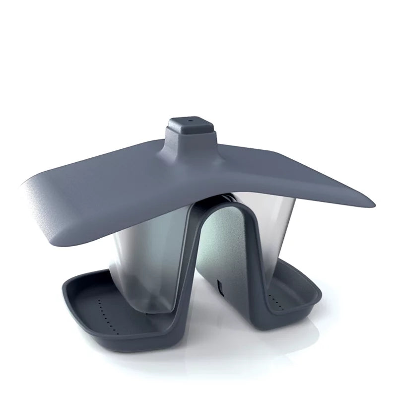 Karmnik dla ptaków BIRDYFEED DOUBLE - szary kamienny [base:405U, top:S433]