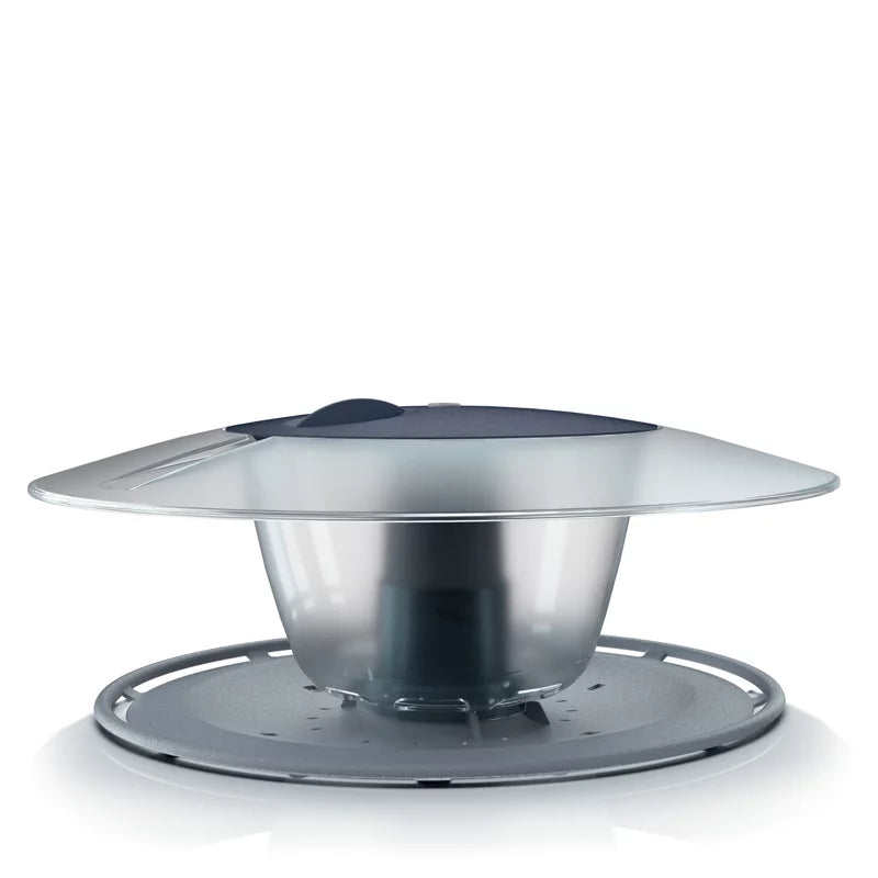 Karmnik dla ptaków BIRDYFEED ROUND - szary kamienny [base:405U, top:S433]