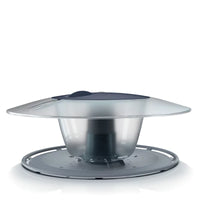 Karmnik dla ptaków BIRDYFEED ROUND - szary kamienny [base:405U, top:S433]