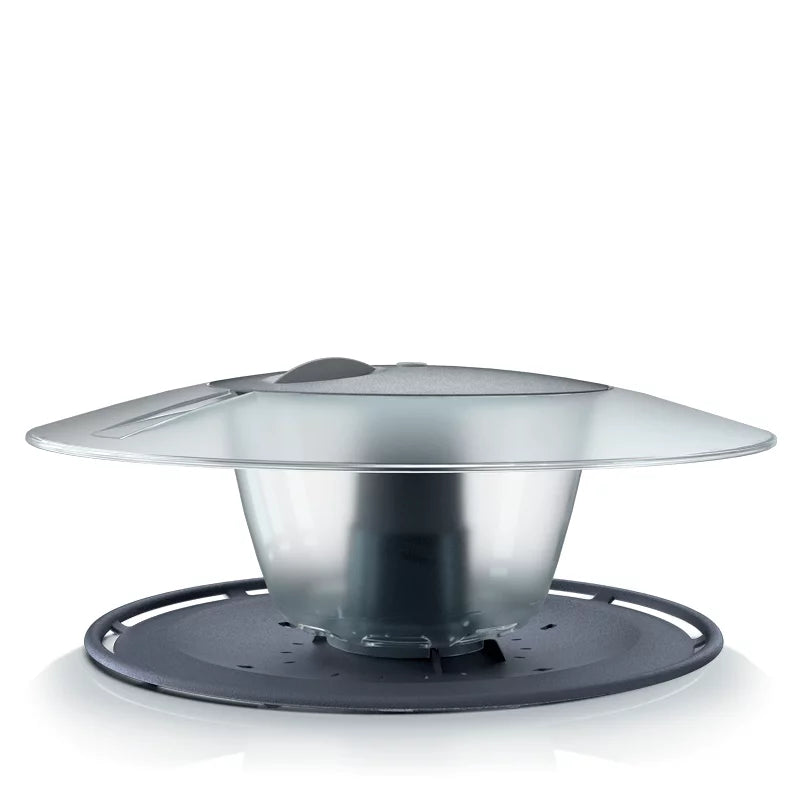 Karmnik dla ptaków BIRDYFEED ROUND - szary kamienny [base:405U, top:S433]