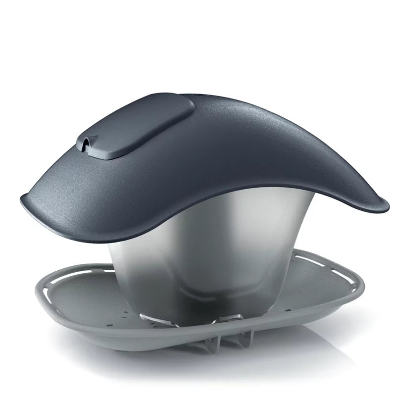 Karmnik dla ptaków - BIRDYFEED SQUARE - antracytowy [base:S433,top:405U]