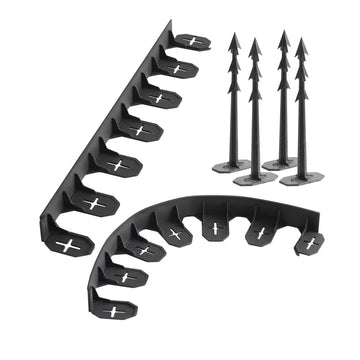 Obrzeże trawnikowe BORDER 0645 - czarny