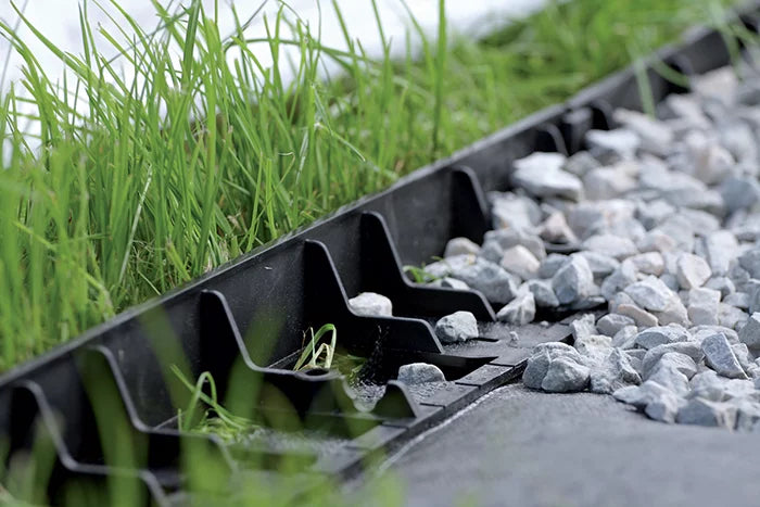 Obrzeże trawnikowe BORDER 1057 - czarny