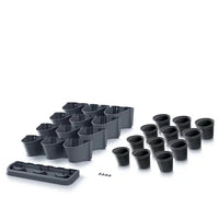 Ogród wertykalny stojący - CASCADE GARDEN - antracyt