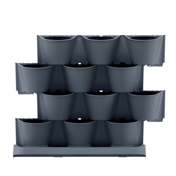 Ogród wertykalny stojący - CASCADE GARDEN - antracyt