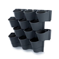 Ogród wertykalny wiszący  - CASCADE WALL - antracyt