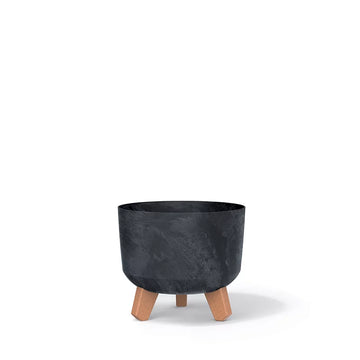 Doniczka Gracia Beton Effect-antracyt