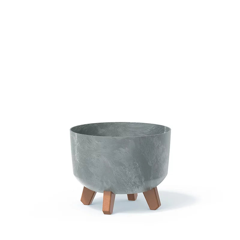 Doniczka Gracia Beton Effect-antracyt