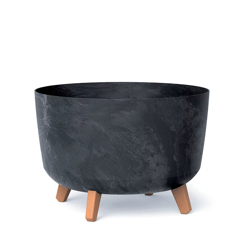 Doniczka Gracia Beton Effect-antracyt